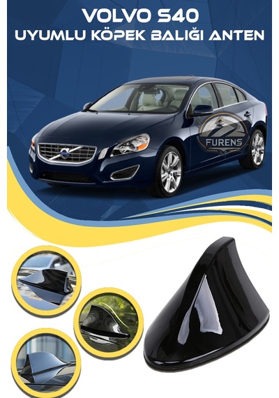 Volvo S40 Uyumlu Oto Balık Sırtı Anten Elektrikli Köpekbalığı Balina Tavan Anteni