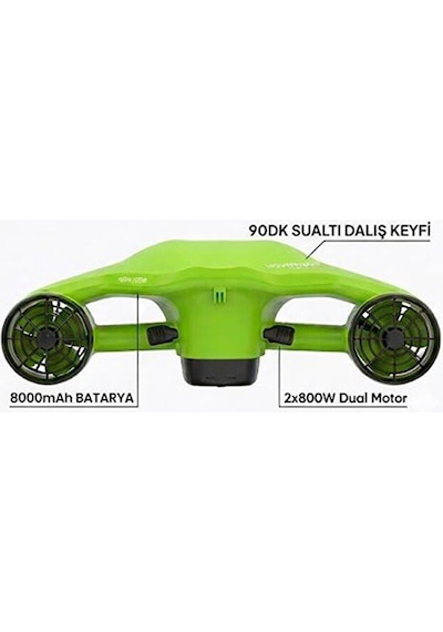 Hoverway Seascooter Deniz Scooter Hvs-seascooter-green Yeşil