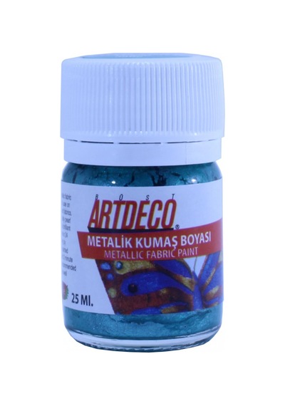 Artdeco Metalik Kumaş Boyası 237 Deniz Mavisi