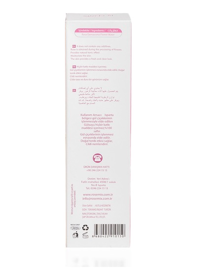 Rosemix - 670 - - Doğal Gülsuyu 300 Ml - 2 Adetlik - Matxzngz - Set Ürün