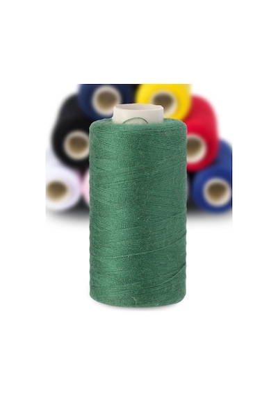 FDMSTAR 120 No Karışık Renkli Dikiş İpliği 10’lu Küçük Boy 250-300 Metre Ev Tipi Makineye Uyumlu Polyester İplik Seti