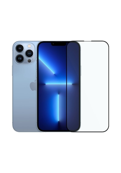 Safeus Tam Kaplayan Parmak İzi Bırakmayan Safir Ekran Koruyucu Cam , Apple Uyumlu iPhone 13 Pro Max İle