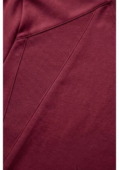 Genius Store Erkek Tişört Basic Bisiklet Yaka Tişört Rahat Kesim Dökümlü Günlük Spor Tshirt Bordo