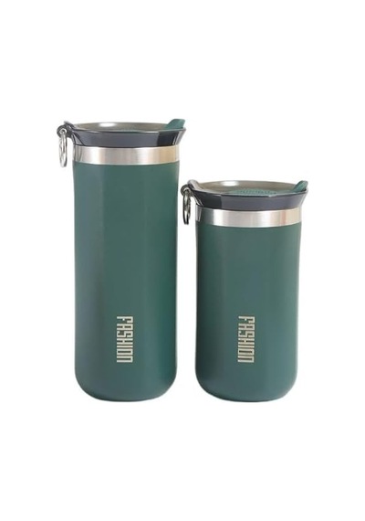 Çelik İçli Termos 500 Ml Yeşil Skm010 Açık Beyaz