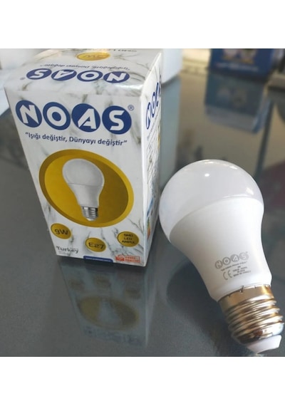 Noas Led Ampul 12 Watt 6500k Beyaz Işık 2 Adet Noas Led Ampul 12 Watt 6500k Beyaz Işık 2 Adet