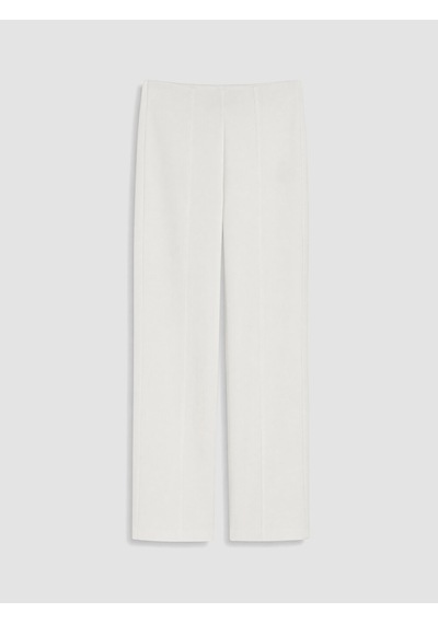 Lcwaıkıkı Classic Beyaz Beli Lastikli Soft Touch Kadın Pantolon