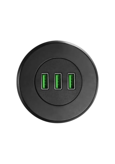 2860 Usb 3 Port Hub Masaüstü Gömme Çoklayıcı Çoğaltıcı Kablolu Şarj