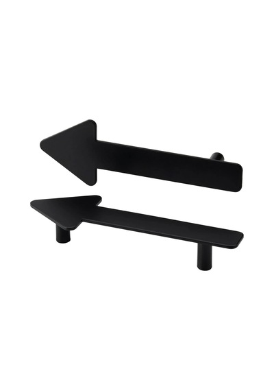 Ikea Järnsparv 2'li Mobilya Kulpu 141 Mm Siyah
