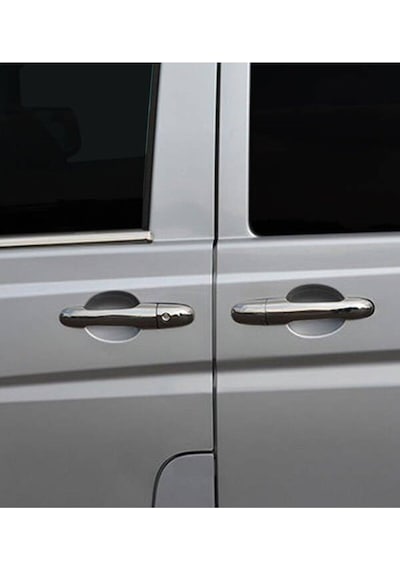 Mercedes Vito 639 2003-2013 Model Arası Krom Kapı Kolu 3 Kapı Paslanmaz Çelik