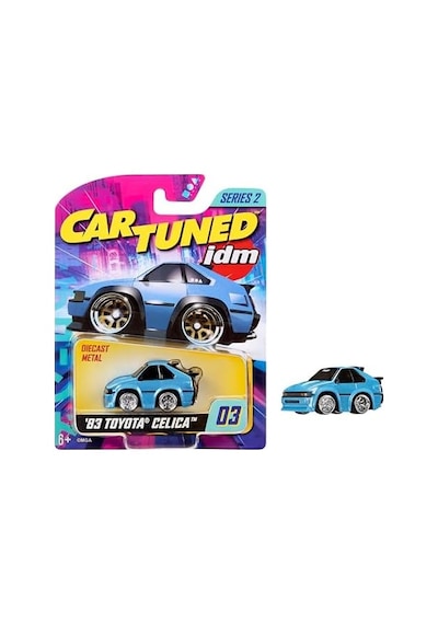 Jdm Seri 2 1983 Toyota Celica Supra, Mavi, Metal Gövde, Diecast Koleksiyon Arabası