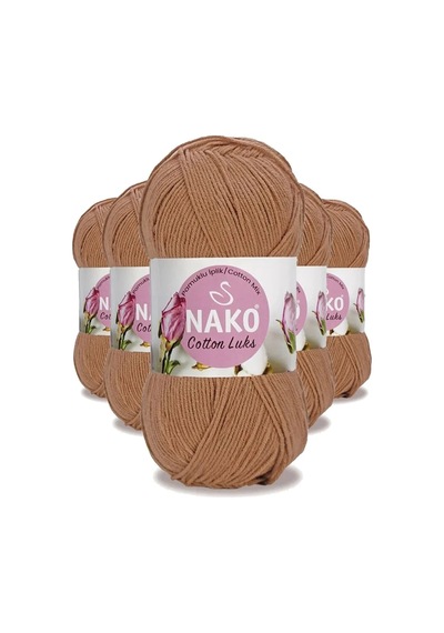 Ers 5 Adet Cotton Lüks Yelek Tunik Kazak Bluz Hırka İpi Yünü Soğan Kabuğu 97557