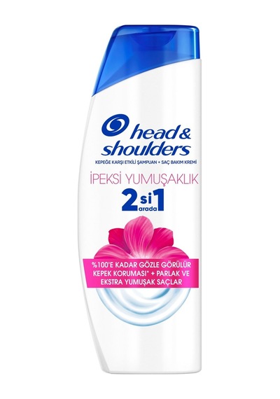 Head & Shoulders 2in1 İpek Şampuan 300 Ml Kepeğe Karşı Etkili 3'li Ekonomik Paket - 3 Adet Tarı