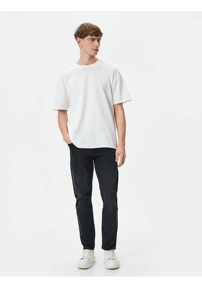 Koton Erkek Jean Pantolon Siyah - Brad Jean 4sam40003nd 24yy59000082 Y5901 Siyah