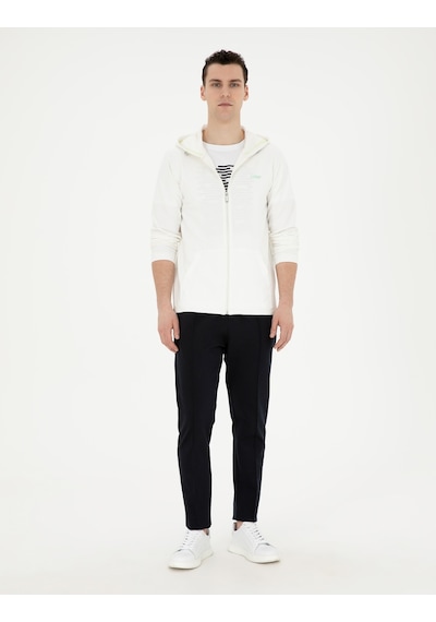 Pierre Cardin Erkek Beyaz Sweatshirt 50285410-vr013 Beyaz