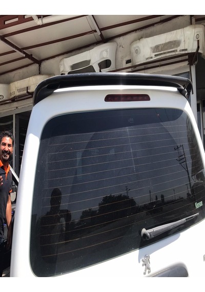Peugeot Partner 2002-2008 Siyah Spoiler