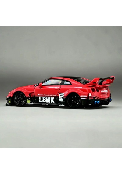 Cm Model 1/64 Nissan 35gtrr Lbwk Super Silhouette Finished Product