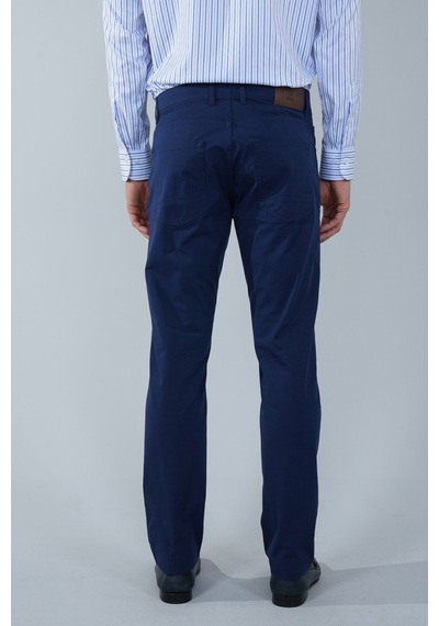 Bisse Açık Lacivert Pamuk 5 Cepli Spor Erkek Pantolon Pns24y24109 D38 Açık Lacivert