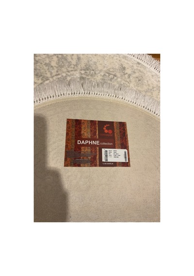 Daphne 10305a Gri Oval Halı