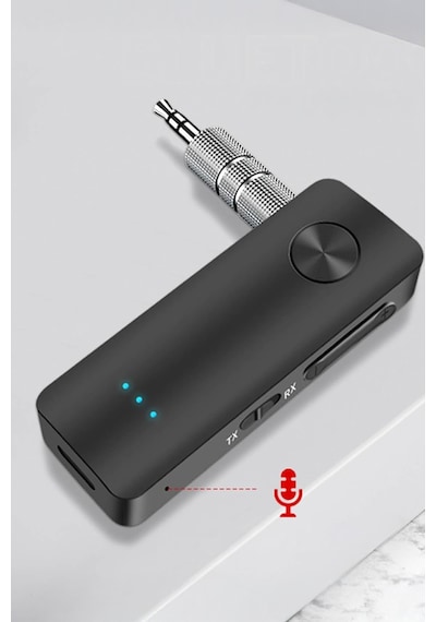 Thentech Oto Teyp Aux Bluetooth Dönüştürücü Adaptör Rx Tx Araç İçi Kablosuz Ses Alıcı Verici