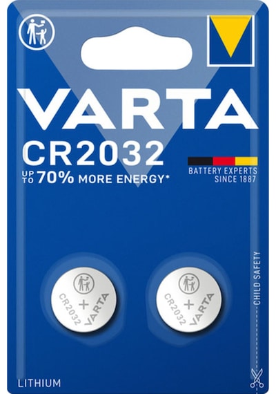 Varta 6032 CR2032 3V Elektronik Lityum Pil 2'li