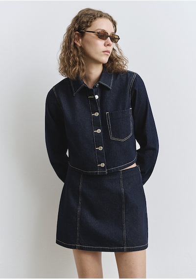Mavi - Rinse Denim Gömlek 1211167-85481 Lacivert