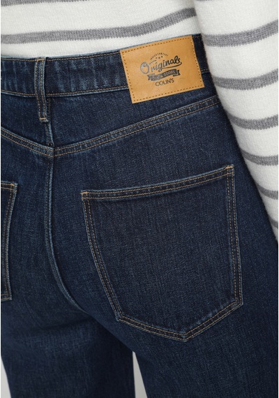 Colin's Colins Slim Tapered Fit Kadın Dark İndigo Denim Jean Pantolon Cl1083038 Q1.v1 Dn45264