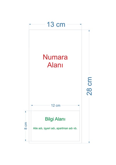 Ahşap Kapı Numaralığı, Dekoratif Numaralık, Kişiselleştirilebilir Kapı Süsü