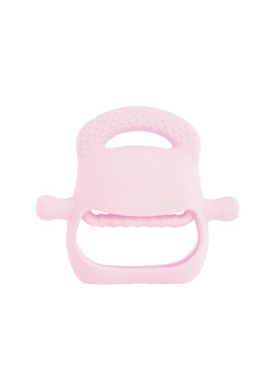 Pembe Bebek Silikon Diş Kaşıyıcı Çok Renkli