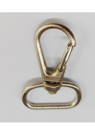 100 Adet Metal 2 Cm Telli Kanca Anahtarlık Klipsi Halkası Demiri