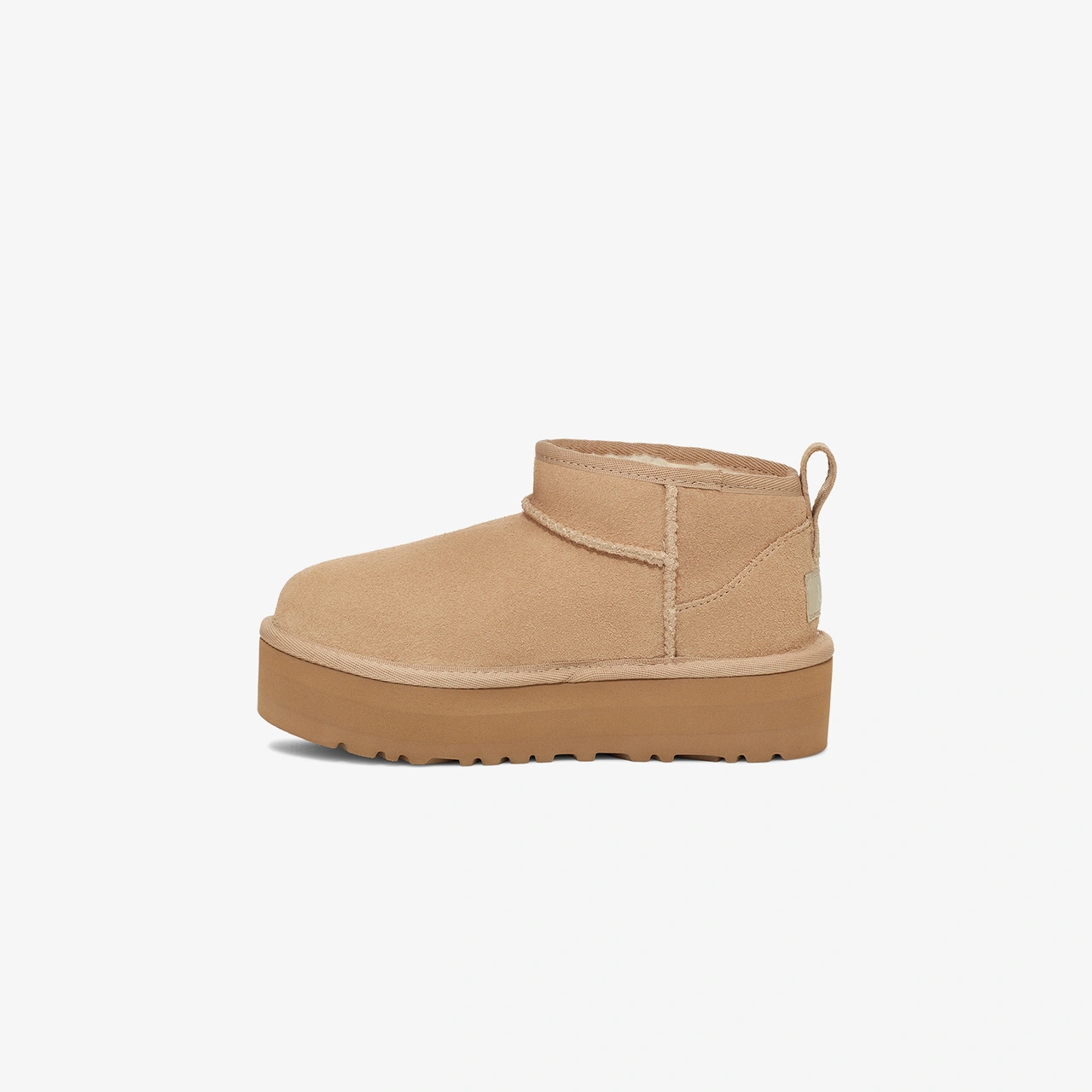 Ugg Classic Ultra Mini Platform Çocuk Krem Terlik 1157791k Krem