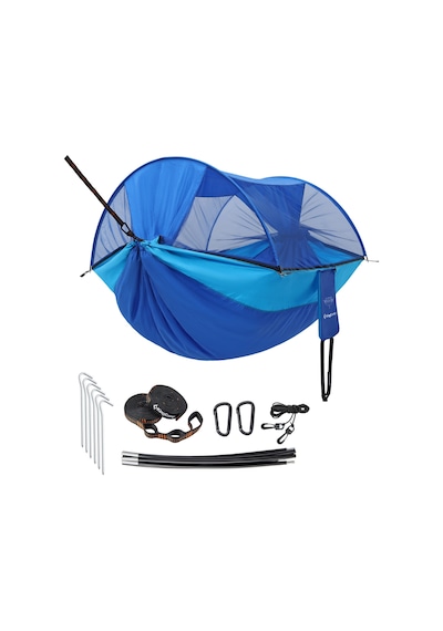Kingcamp Multi-function 3 Ü 1 Arada Çift Kişilik Cibinlikli Hamak Blue Mavi