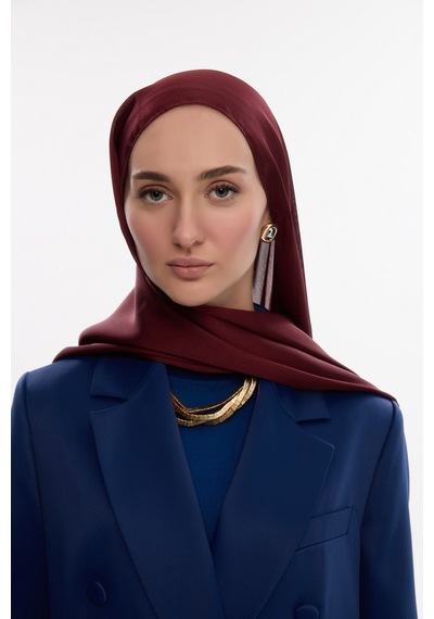 Mirsoy Scarf İdol Janjan Şal Bordo