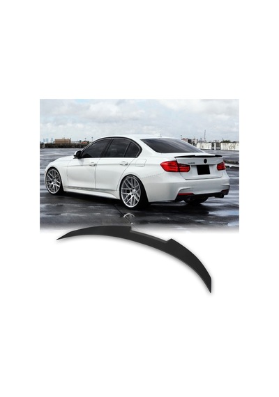 Bmw F30 2012-2018 Plastik Boyasız Yarasa M4 Spoyler