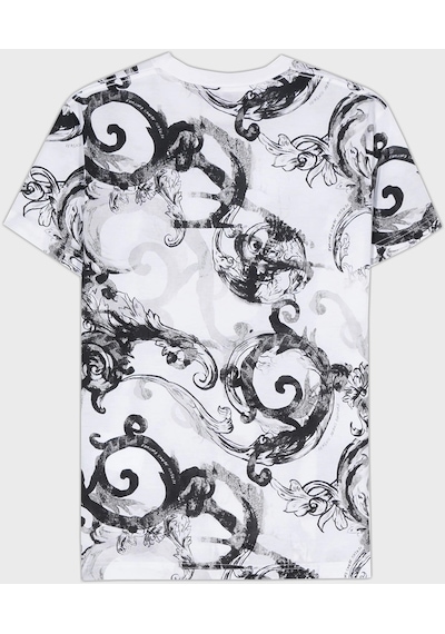 Versace Jeans Couture Erkek T Shirt 76gah6s0 Js287 003 Beyaz