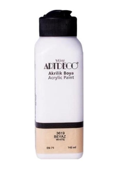 Artdeco Akrilik Boya 140 Ml Beyaz