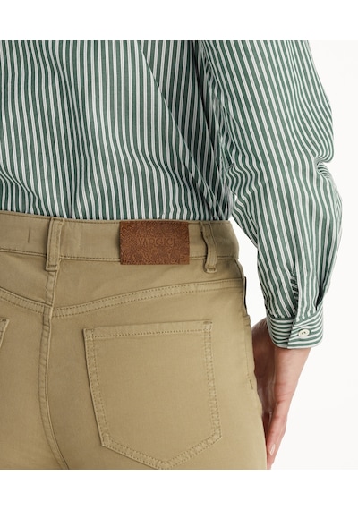 Yargıcı Dar Fit Normal Bel Denim Pantolon Haki