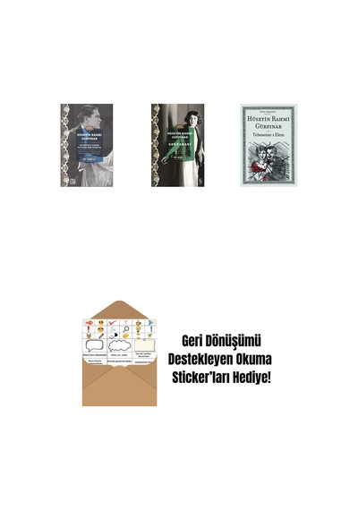 Kuyrukluyıldız Altında Bir İzdivaç Cep Boy + Gulyabani Cep Boy + Tebessüm-i Elem + Okuma Sticker'ları