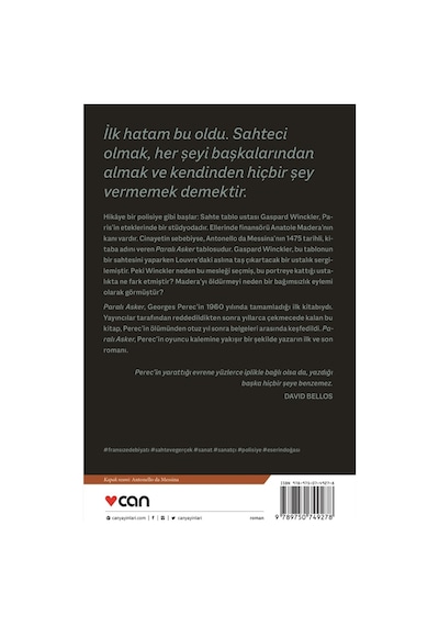 Paralı Asker - Georges Perec -  Can Yayınları