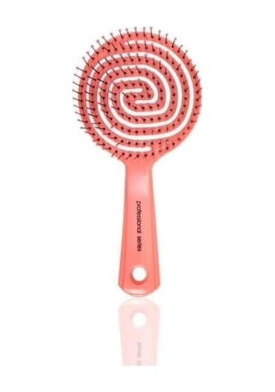Pembe Pro Üç Boyutlu Oval Saç Fırçası 02