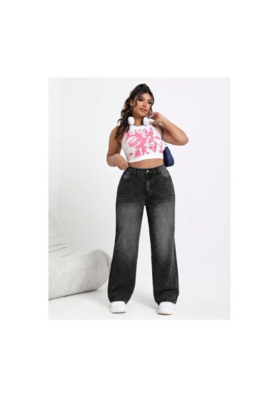 Kene Jeans Arka Kemer Lastik Füme İşlemli Büyük Beden/battal Boru Paça Denim Pantolon Siyah Kene Jeans Arka Kemer Lastik Füme İşlemli Büyük Beden/battal Boru Paça Denim Pantolon Siyah