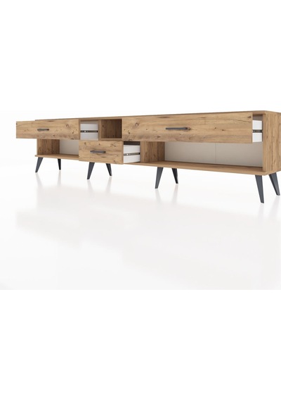 Arges Tv Ünitesi Tek Raflı 3 Çekmeceli 220x30x51 Çam-çam Atlas Çam/atlas Çam - Atlas Çam Arges Tv Ünitesi Tek Raflı 3 Çekmeceli 220x30x51 Çam-çam Atlas Çam/atlas Çam - Atlas Çam