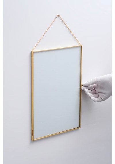 Resim & Fotoğraf Çerçeveleri Zincirli 35x25cm Pirinç & Gold