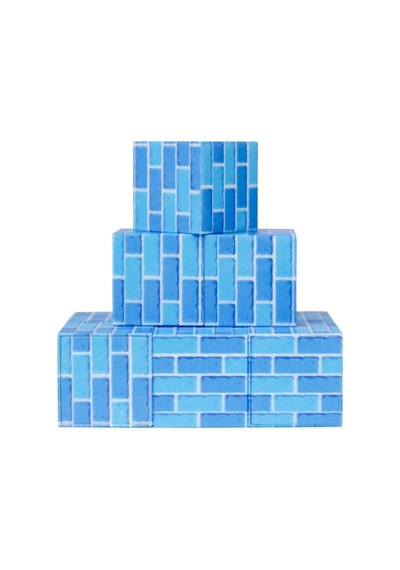 Megacraft 9 Parça Buzul Tuğla Blok