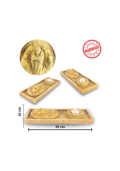 Antik Mısır Sarcophagus Lahit Çubuk Tütsülük Ve Tealight