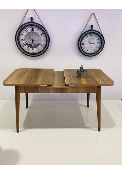 6 Kişilik Açılır Mdf Masa Sandalye Takımı Mutfak Masası Takımı Salon Masası Koyu Kahve 6 Kişilik Açılır Mdf Masa Sandalye Takımı Mutfak Masası Takımı Salon Masası Koyu Kahve