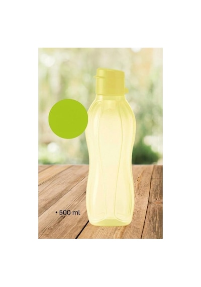 Tupperware Eko Şişe 500 Ml Kolay Kapak Matara Suluk Açık Sarı Hsgl Açık Sarı