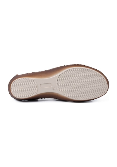 Beety 26016 Hakiki Deri Comfort Kadın Sandalet Siyah