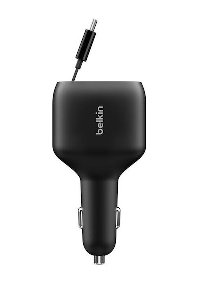 Belkin Ccc001hqbk Boostcharge 75w Entegre Kablolu Araç Şarj Cihazı Siyah