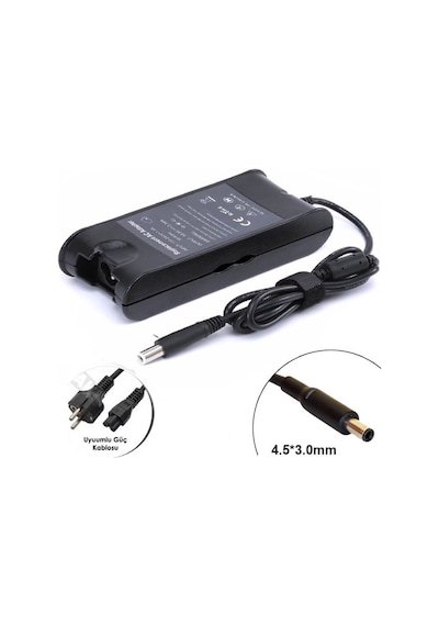 Koodmax Dell Uyumlu Latitude 3510 19.5V 3.34A 65W (4.5Mmx3.0Mm) Şarj Adaptörü