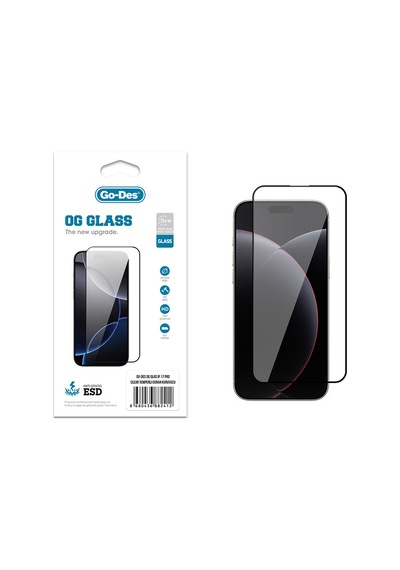 Nihcase Apple Uyumlu iPhone 17 Pro Godes Og Glass Antistatik Temperli Cam Ekran Koruyucu